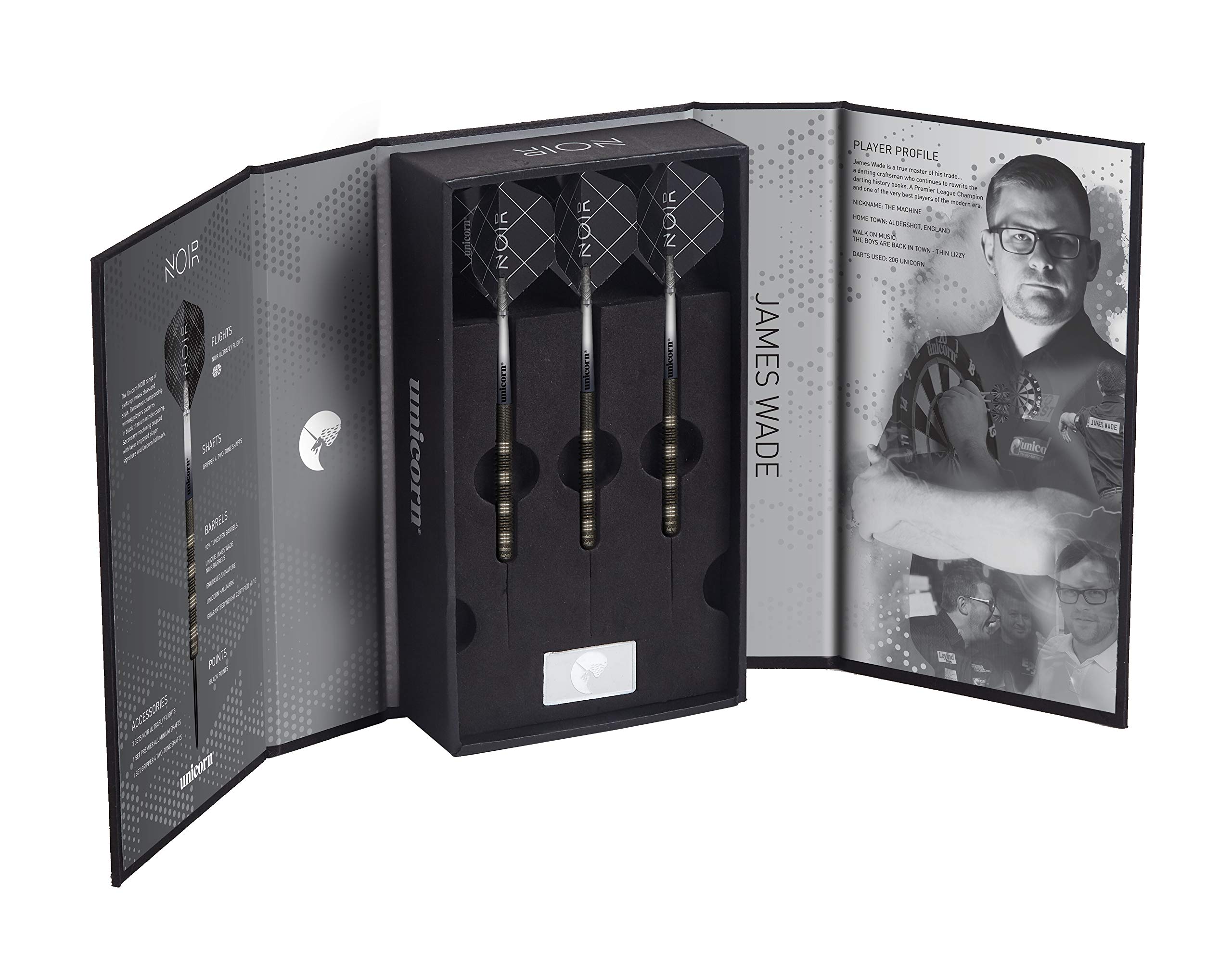 スティールダーツバレル　unicorn NOIR James Wade　22g Amazon | UNICORN NOIR 90％ James Wade 20g Steel 27810
